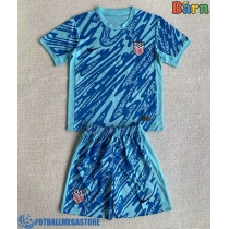 Fotballdrakt Barn Forente Stater Keeper Hjemmedraktsett Copa America 2024 Kortermet (+ Korte bukser)